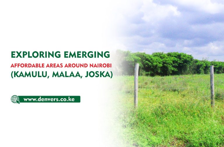 Affordable Areas Around Nairobi