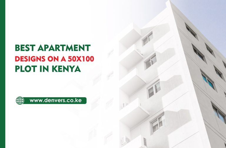 Best Apartment Designs on a 50x100 Plot in Kenya
