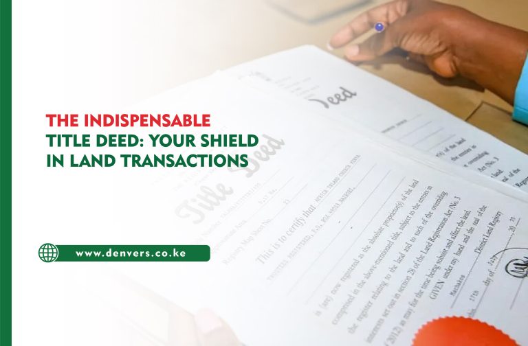 The Indispensable Title Deed: Your Shield in Land Transactions